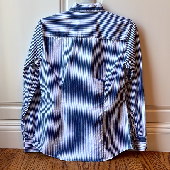 J. Crew Women’s Button Up Striped Blouse, sz S - Picture 3 of 3